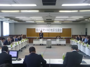 第6回「安八スマートIC地区協議会」の様子1